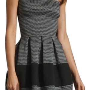 Fit and Flare Mini Bandage Dress